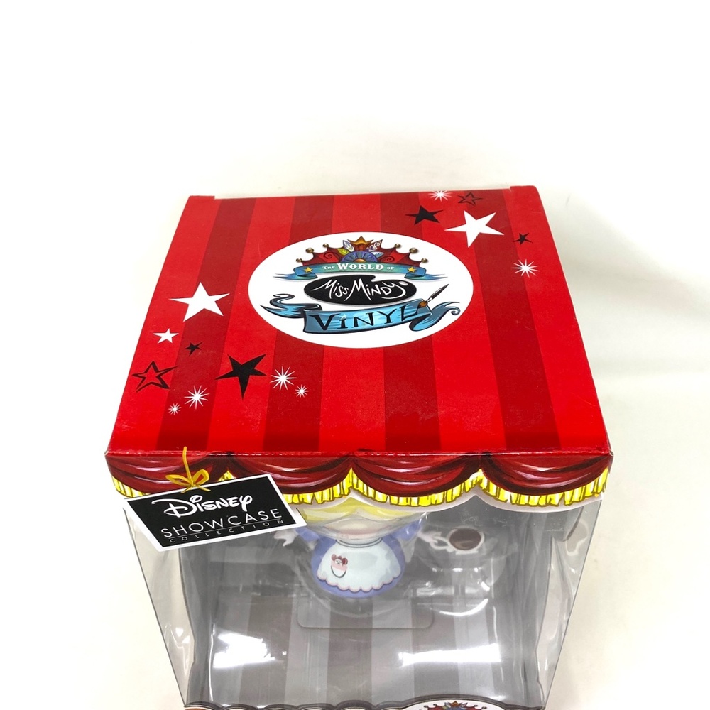 Disney Enesco Collection Alice Miss Mindy Show Case Vinyl Figure 6001674BM - Picture 6 of 7